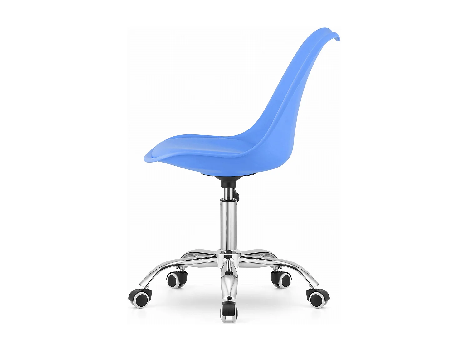 Silla giratoria Valora VIRO, ergonómica, azul, para oficina en casa