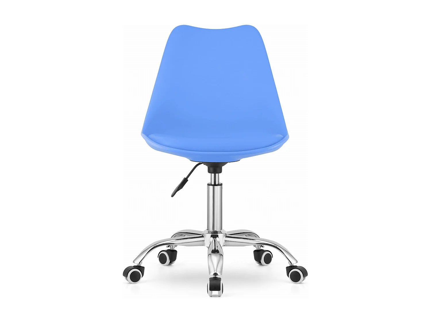 Chaise pivotante Valora VIRO, ergonomique bleue, pour bureau à domicile