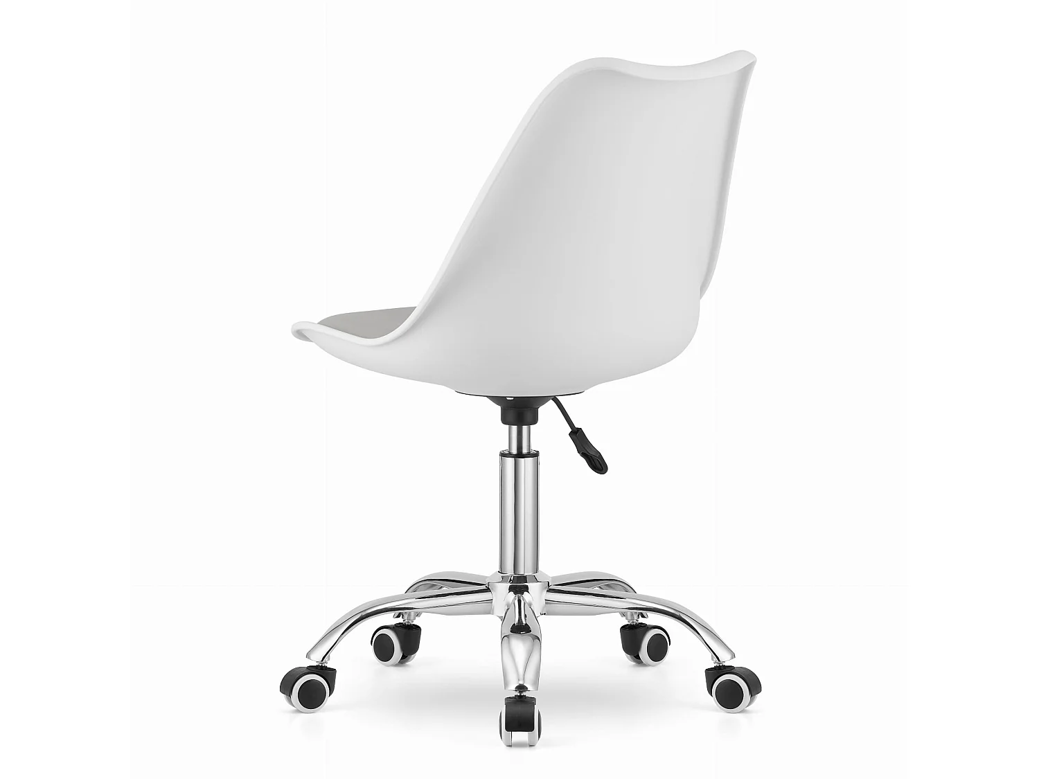 Fauteuil pivotant Valora VIRO blanc et gris, design ergonomique pour bureau