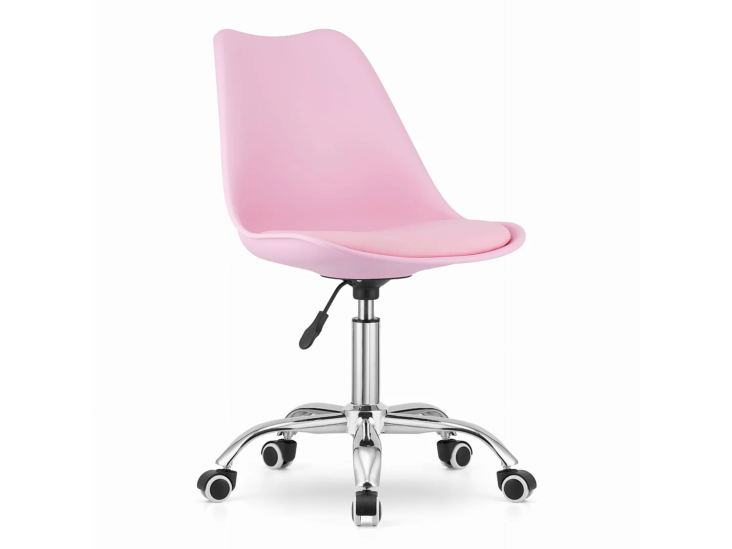 Valora VIRO DRAAIBARE STOEL Roze Ergonomisch Ontwerp Verstelbaar