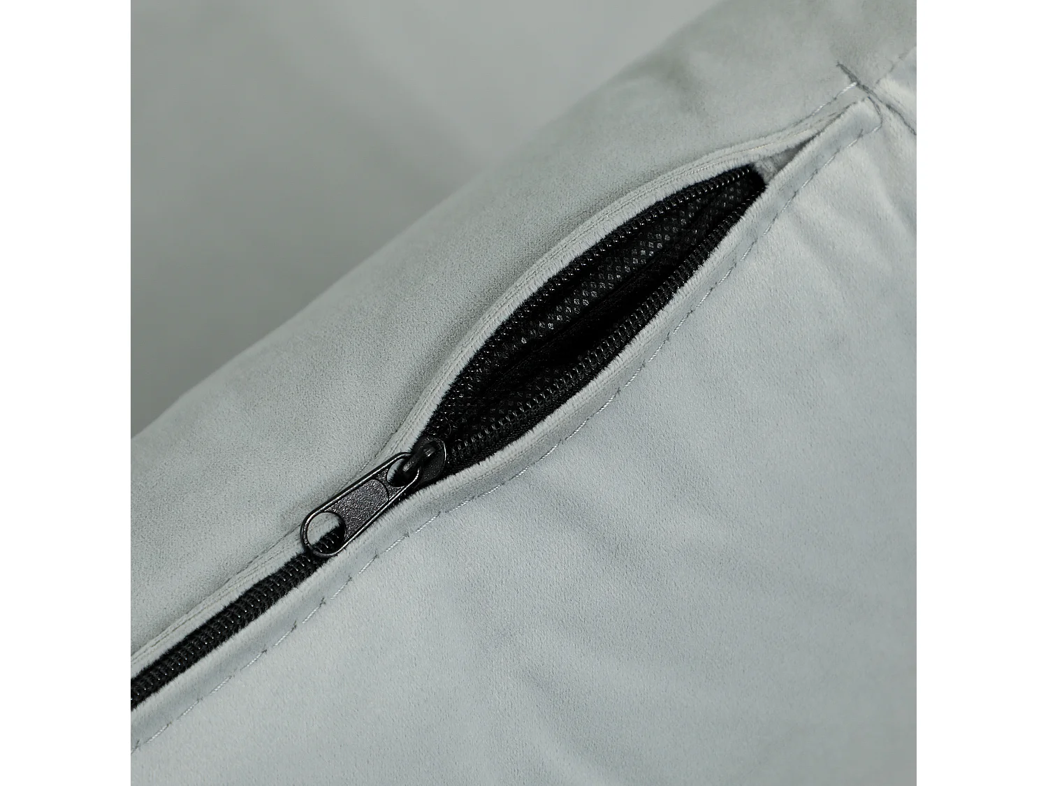 Fauteuil-lit pliant en velours gris, avec coussin lombaire et dossier réglable, convertible et résistant jusqu’à 250 kg