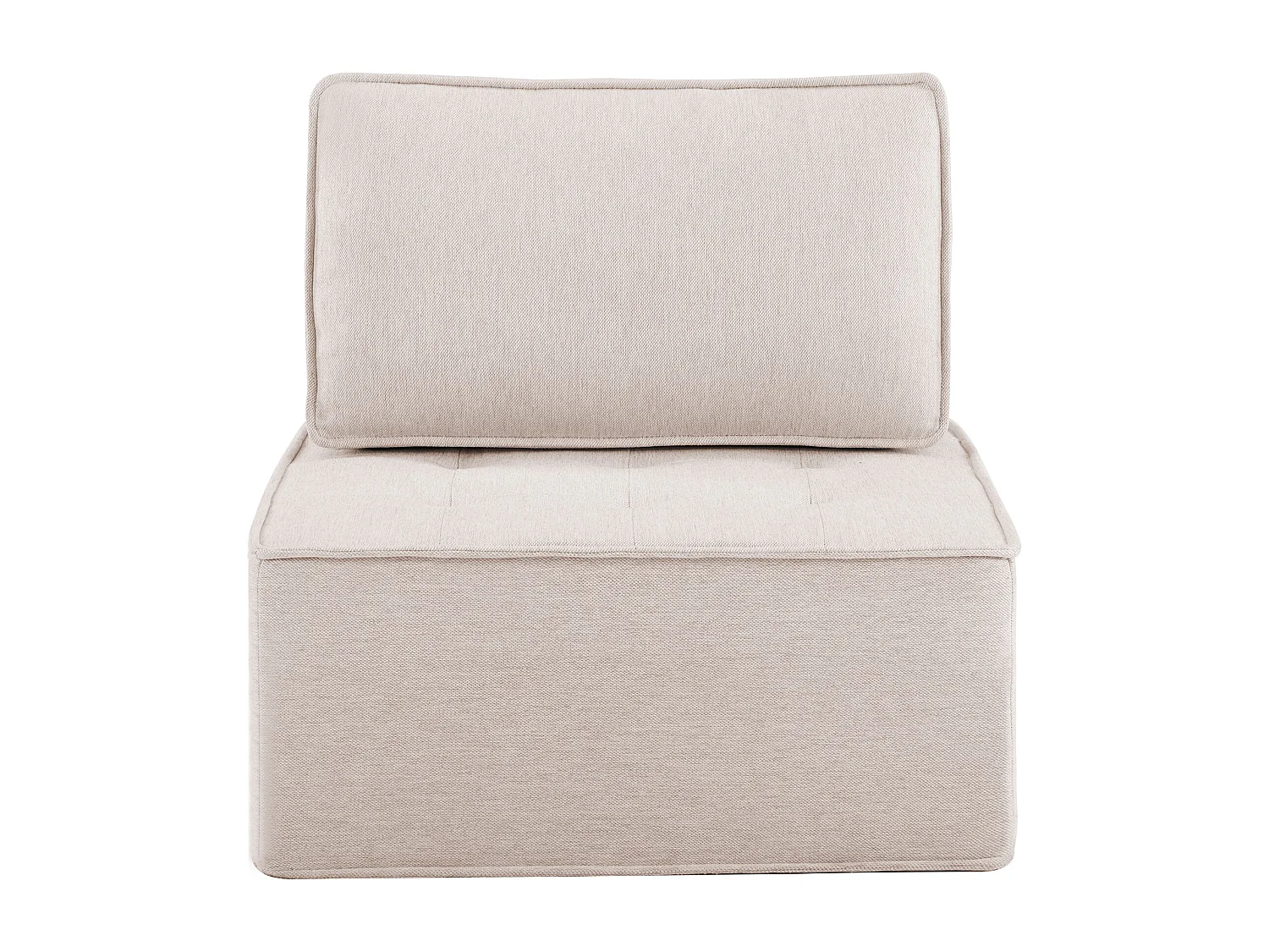 Fauteuil simple compact – Petit canapé pour salon, chambre, chambre d’amis ou chambre d’enfant, confortable et pratique