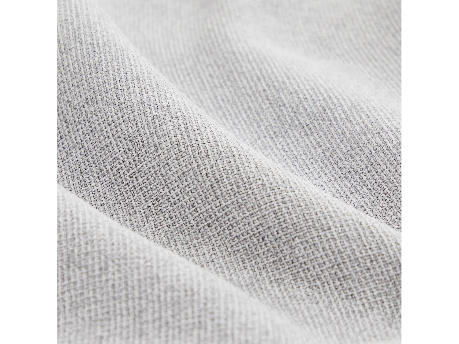 Canapé 4 places en lin avec poches sur accoudoirs et 4 coussins, style simple et moderne, idéal pour salon, appartement ou bureau