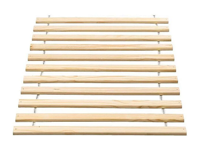 Pack - Lit Cabane Enfant & Sommier "Housebed II" 90x200cm Blanc