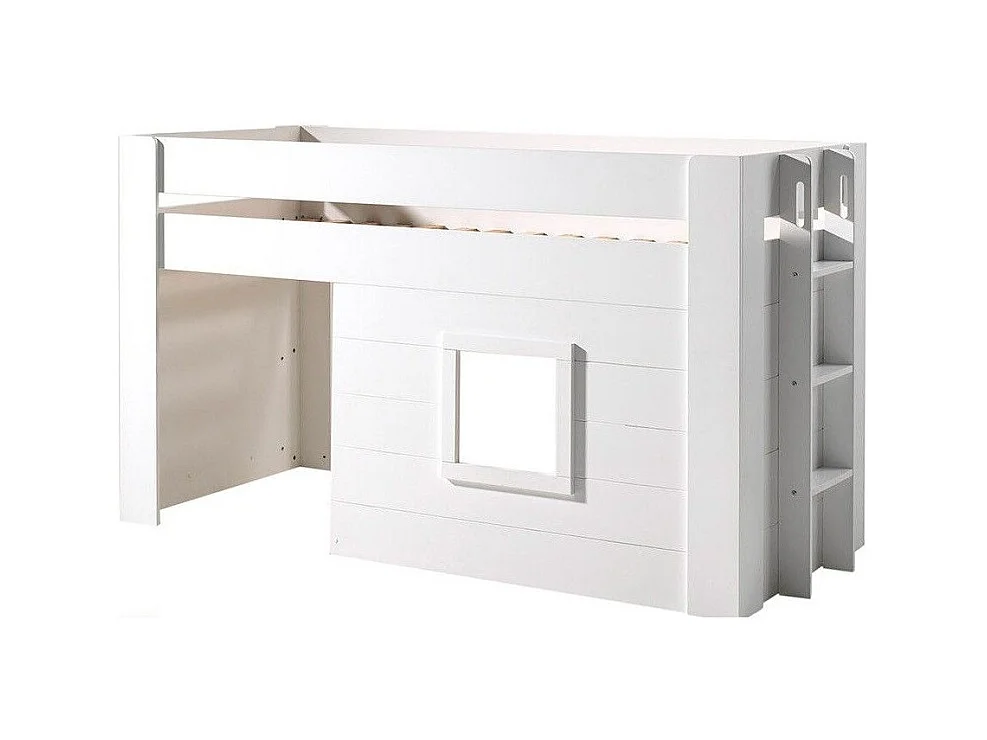 Lit Combiné Enfant "Freya" 90x200cm Blanc