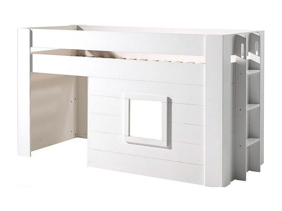 Lit Combiné Enfant "Freya" 90x200cm Blanc