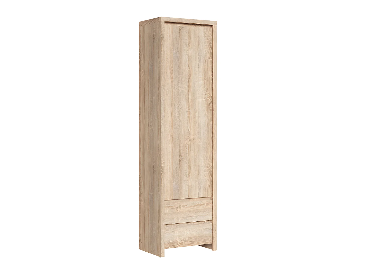 Armario columna 1 puerta 2 cajones Soren Madera