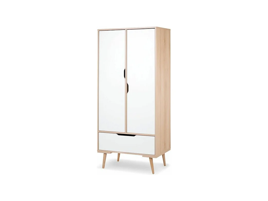 Armoire LittleSky by Klups Sofie Hêtre et Blanc