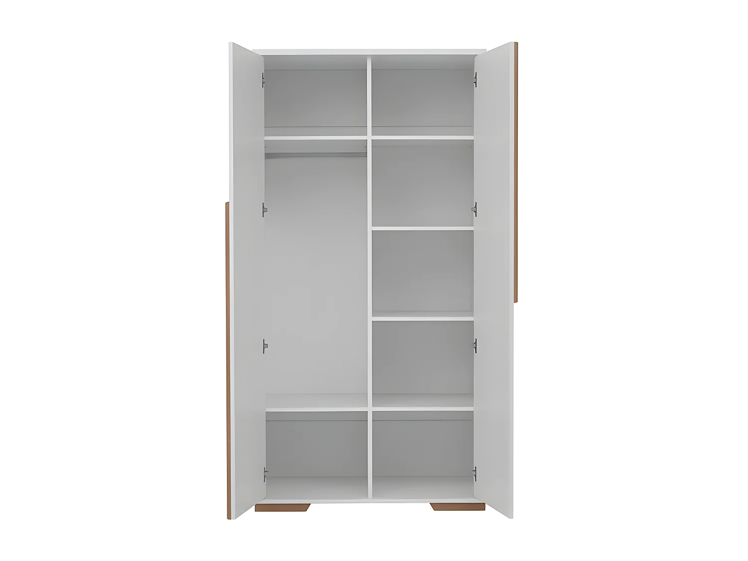 Armoire Snap Blanc et bois