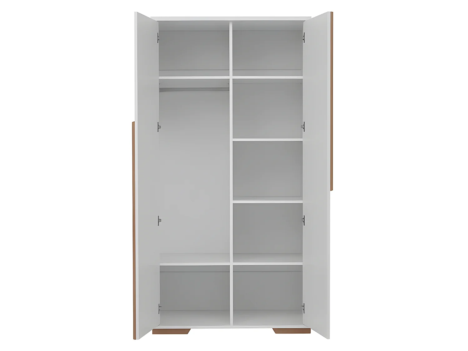Armoire Snap Blanc et bois