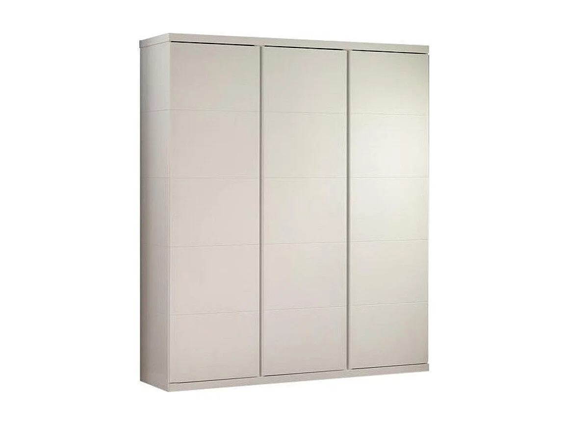 Armoire 3 Portes "Lara" 204cm Blanc