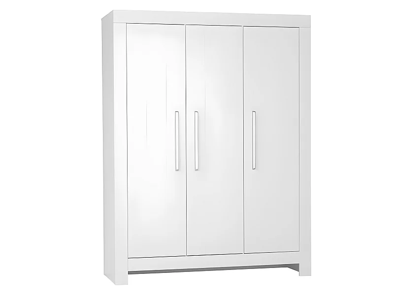 Armoire 3 portes Calmo Blanc