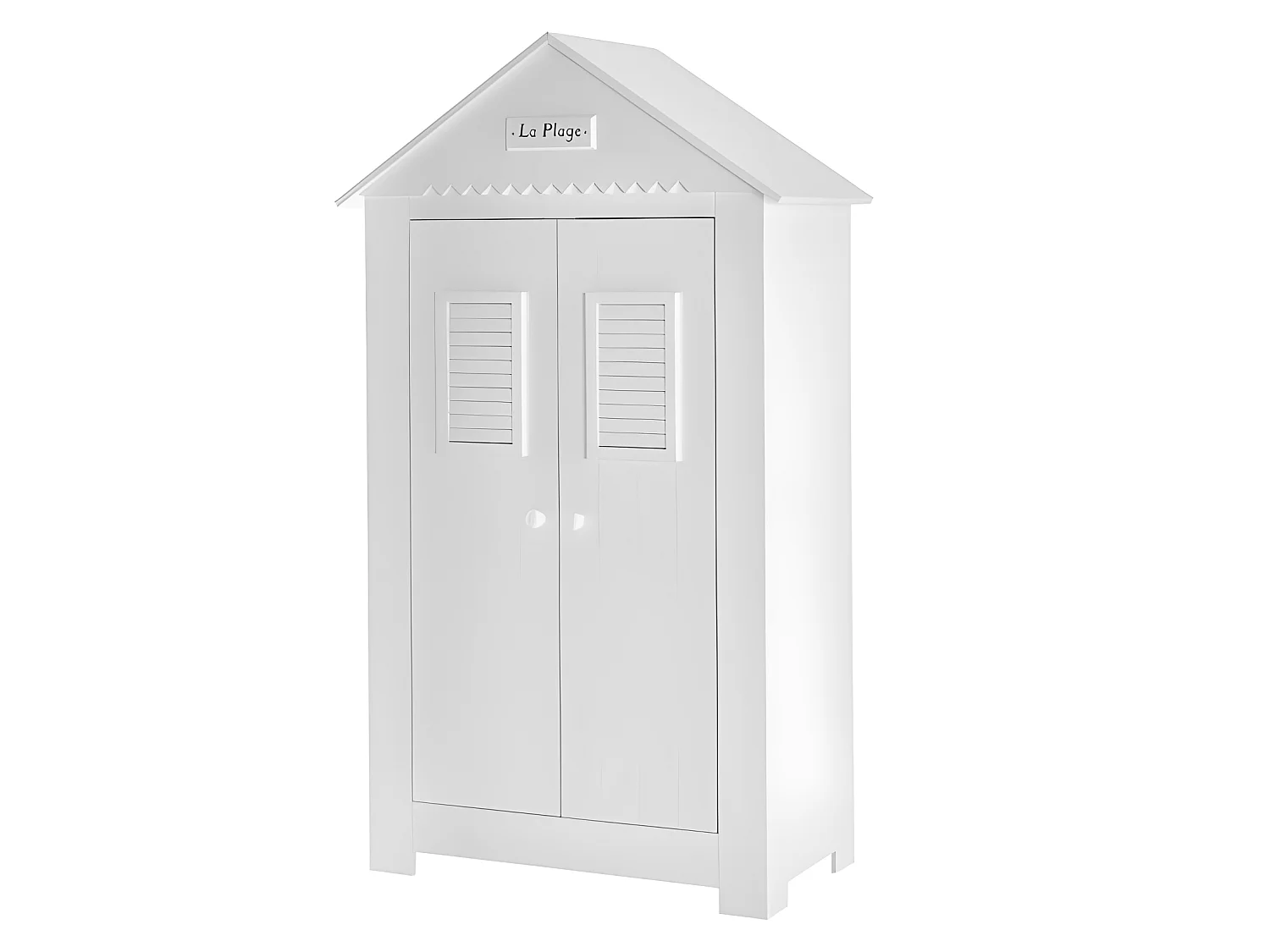 Armoire Marsylia MDF Blanc