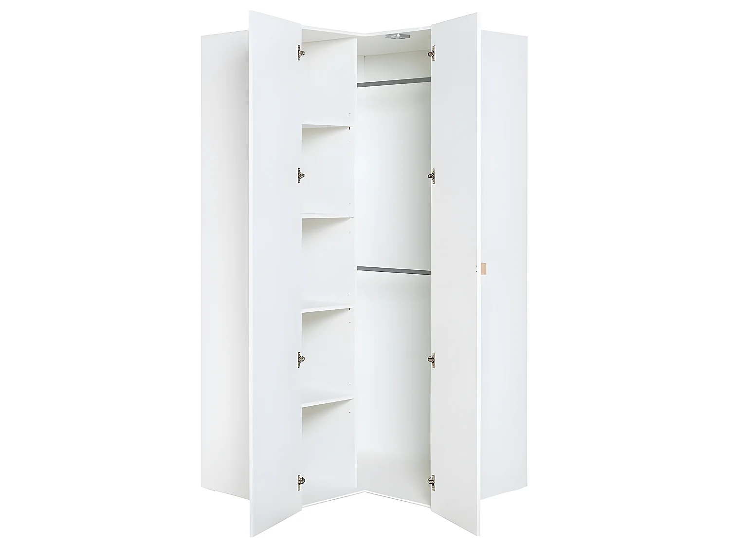 Armoire d'angle Stige Blanc