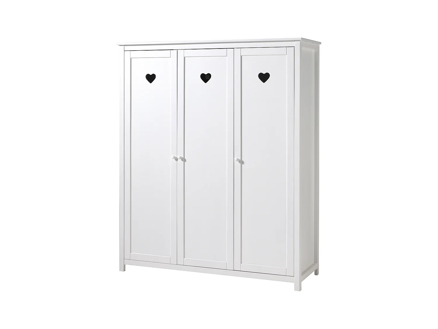 Armoire 3 Portes "Amori" 190cm Blanc