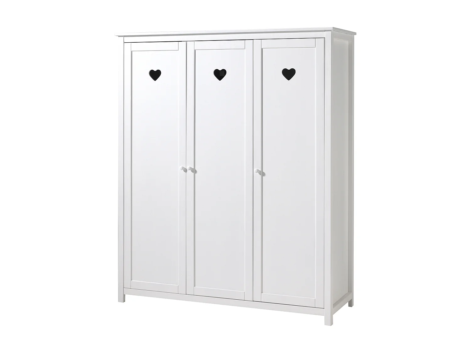 Armoire 3 Portes "Amori" 190cm Blanc