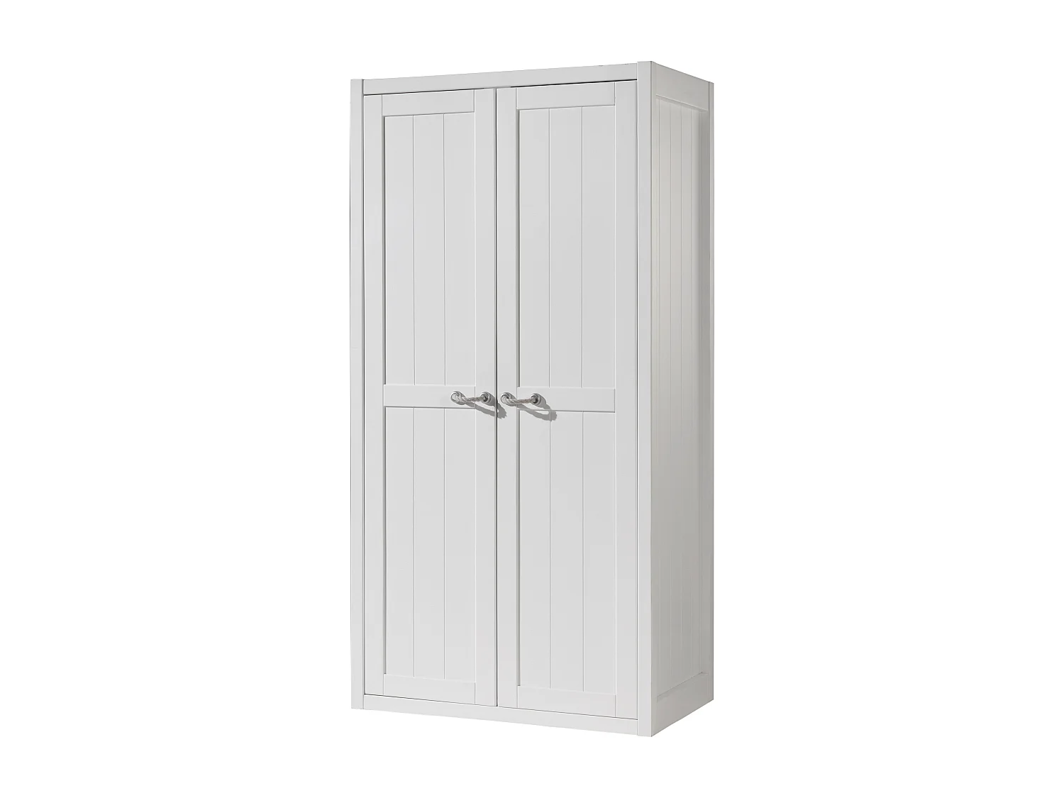 Armoire 2 Portes "Lewis" 200cm Blanc