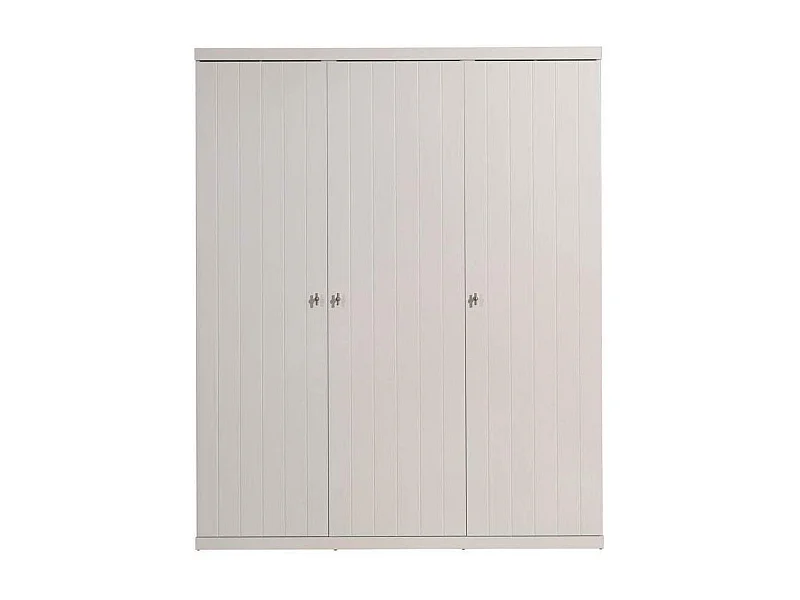 Armoire 3 Portes "Robin" 204cm Blanc
