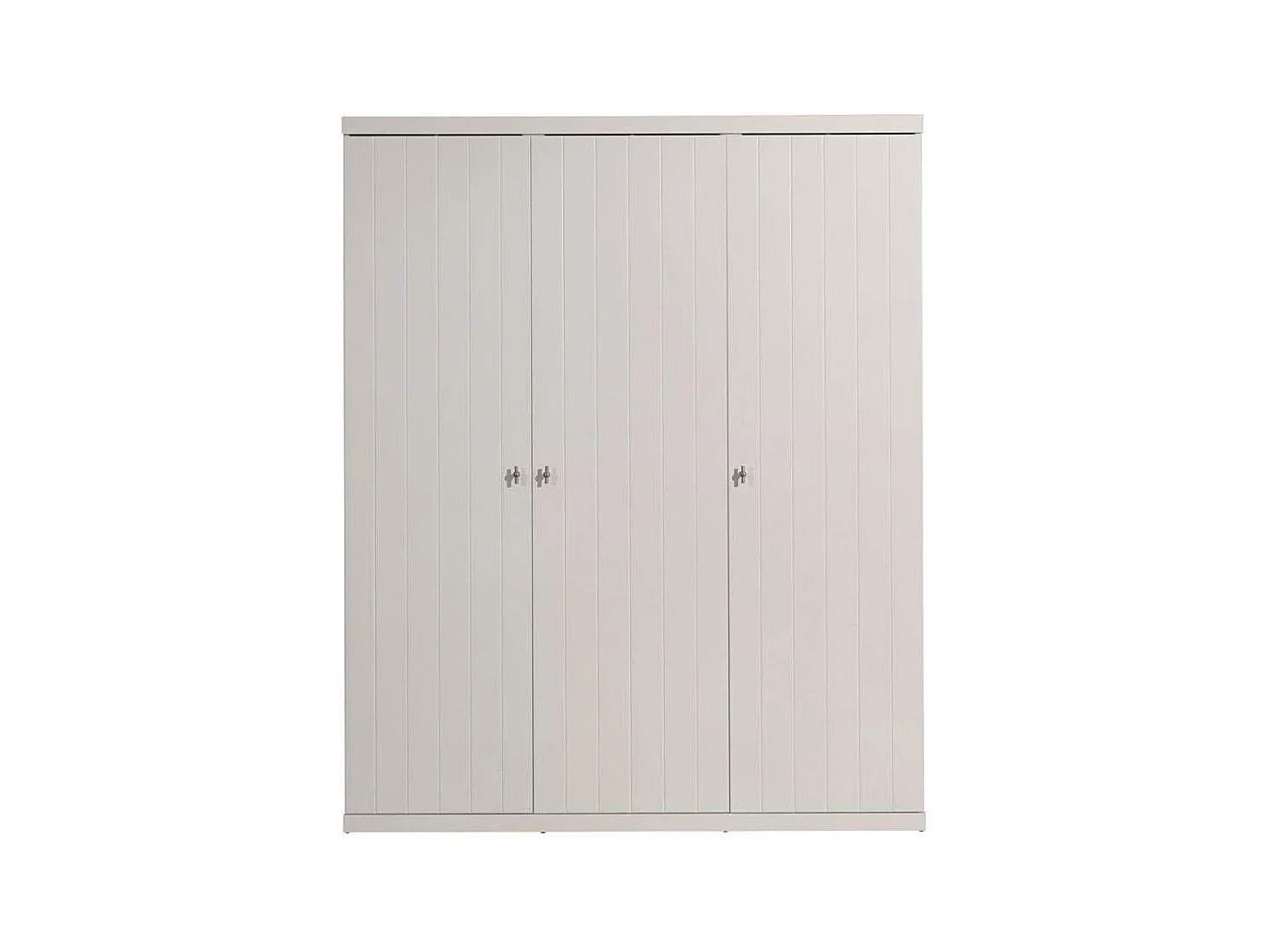 Armoire 3 Portes "Robin" 204cm Blanc