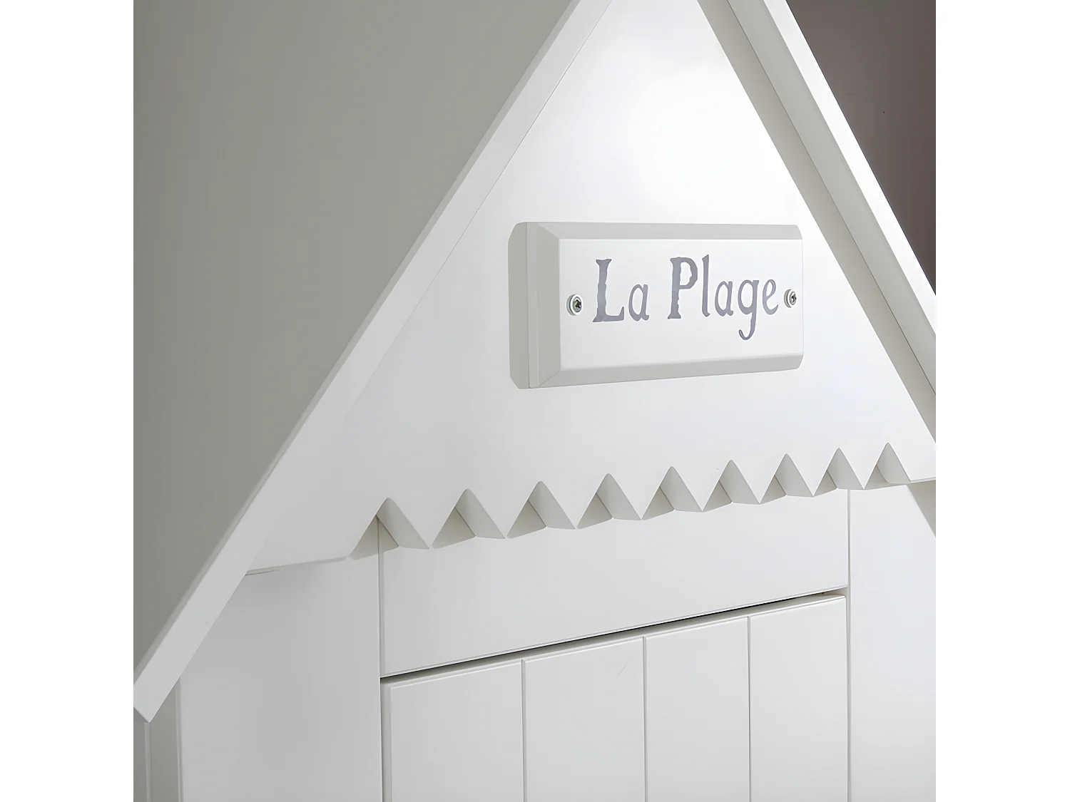 Armoire 1 porte Marsylia MDF Blanc