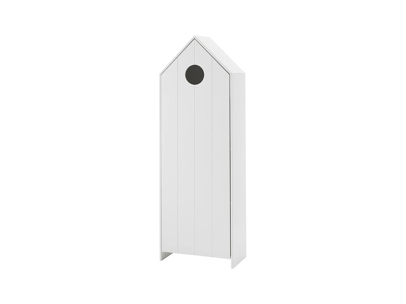 Armoire Enfant 4 Niveaux "Casami" 171cm Blanc