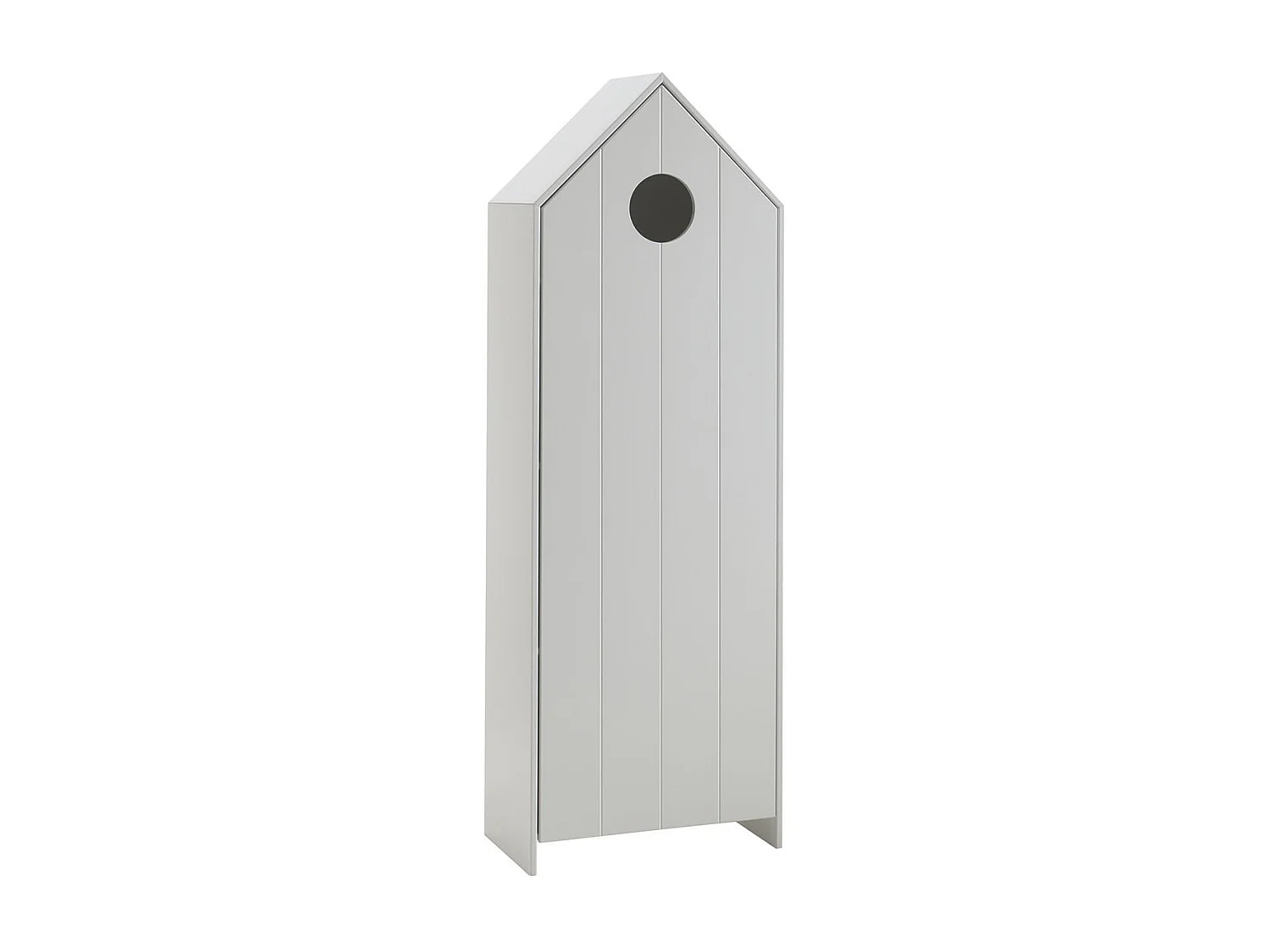 Armoire Enfant 4 Niveaux "Casami" 171cm Blanc