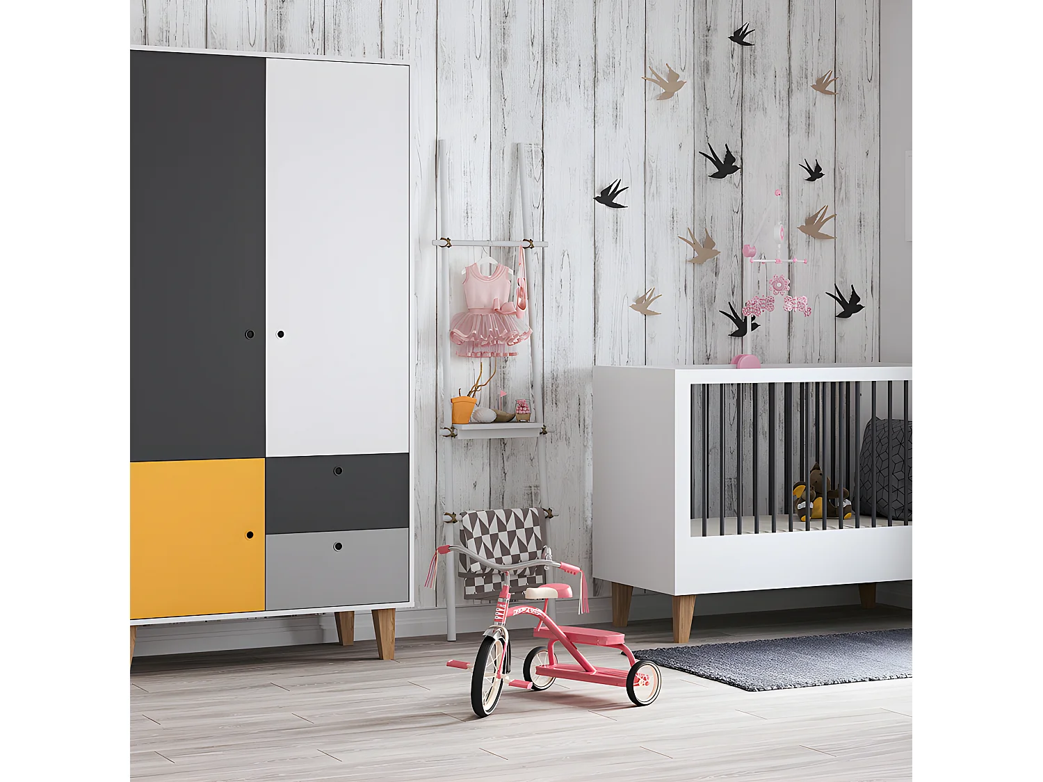 Armoire Concept Jaune