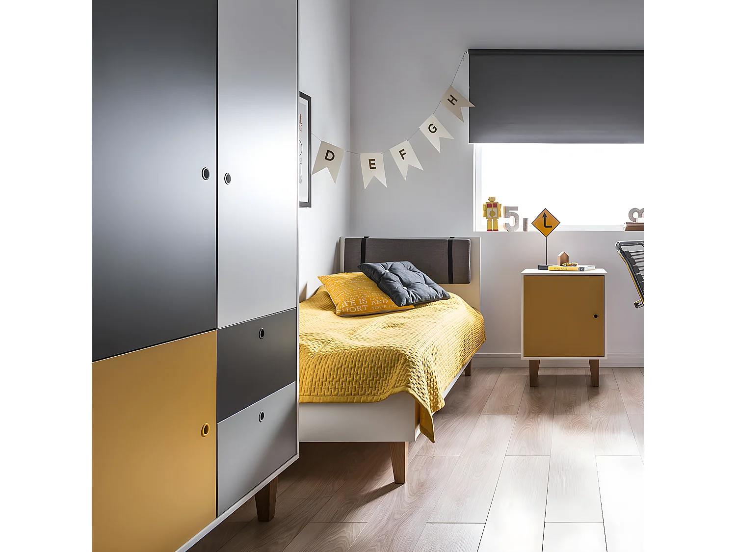 Armoire Concept Jaune