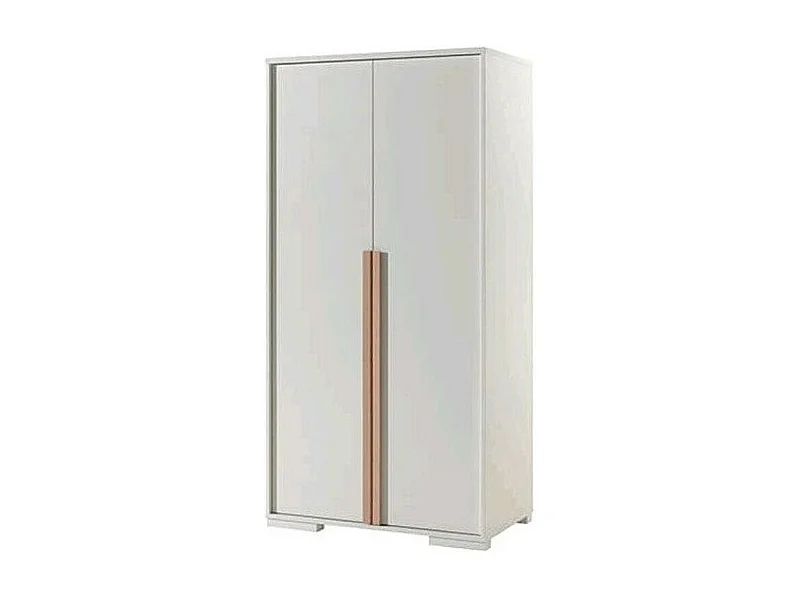 Armoire 2 Portes "London" 195cm Blanc
