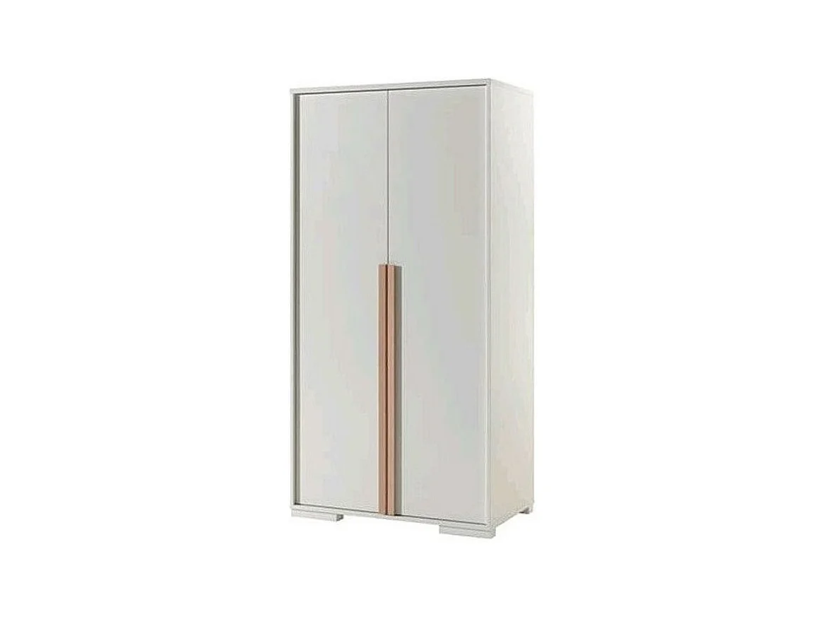 Armoire 2 Portes "London" 195cm Blanc
