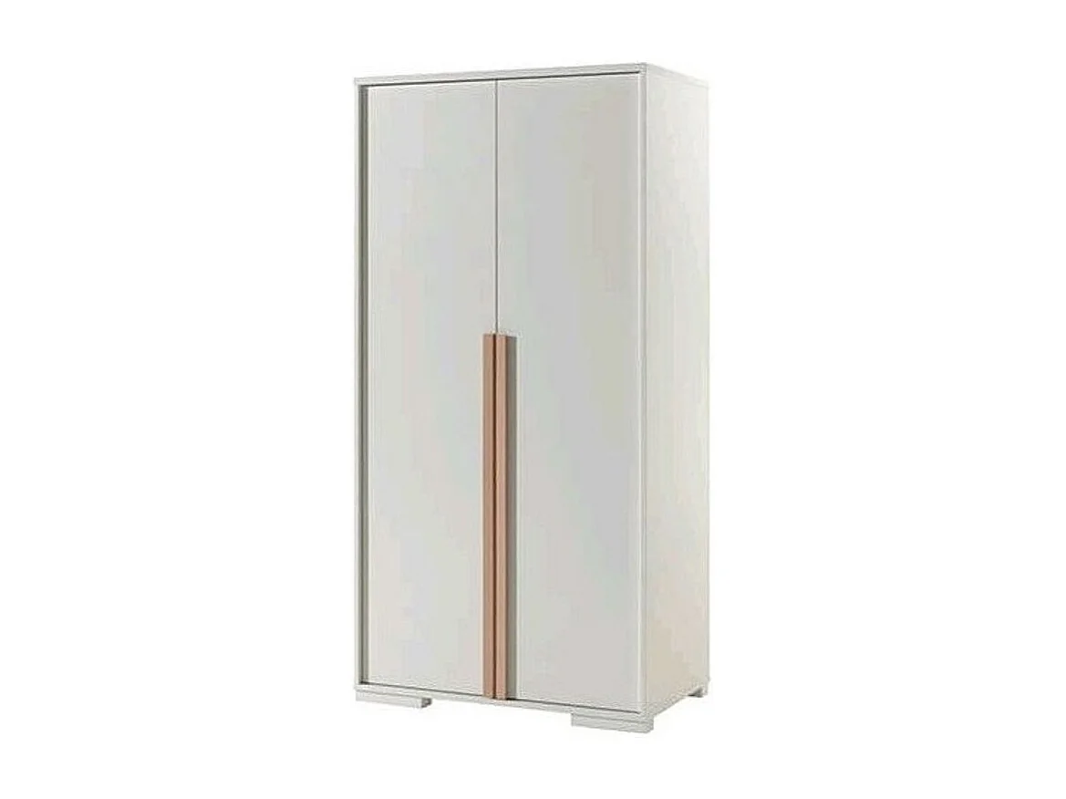 Armoire 2 Portes "London" 195cm Blanc
