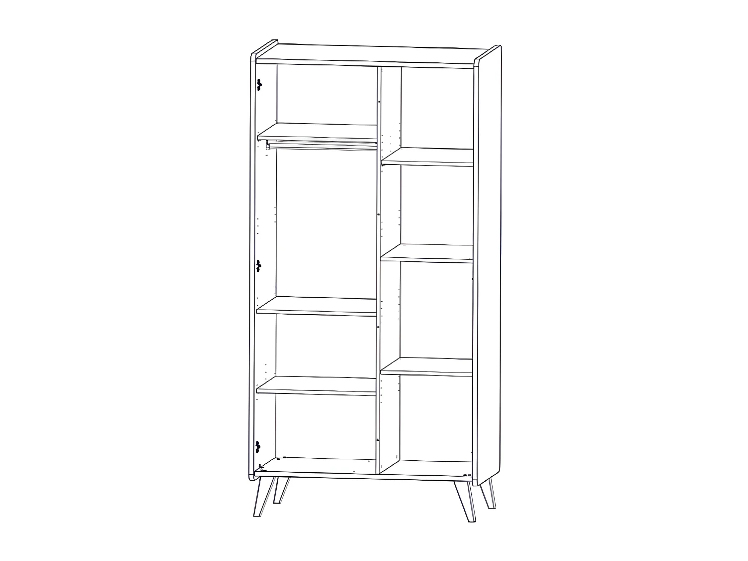 Armario de 2 puertas Arty