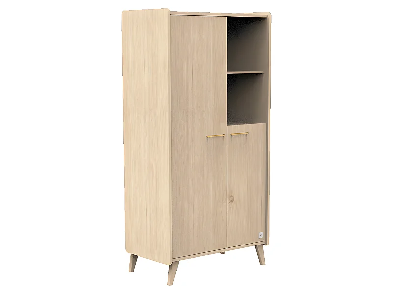 Armoire 2 portes 1 niche Arty Bois