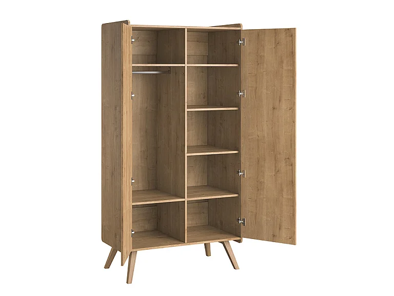 Armoire 2 portes Vintage Bois