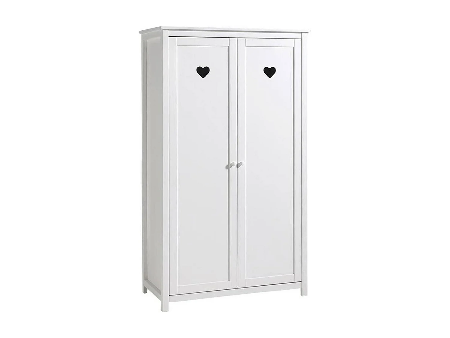 Armoire 2 Portes "Amori" 190cm Blanc