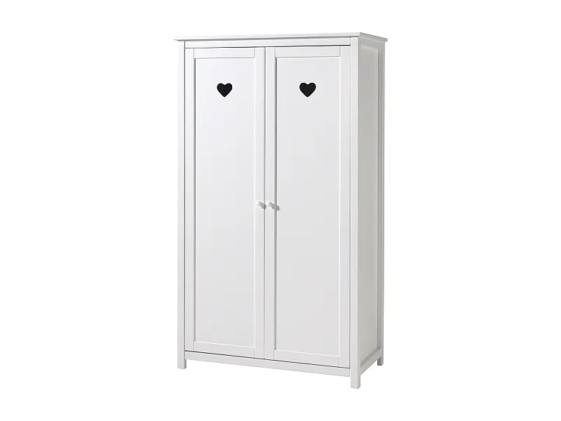 Armoire 2 Portes "Amori" 190cm Blanc