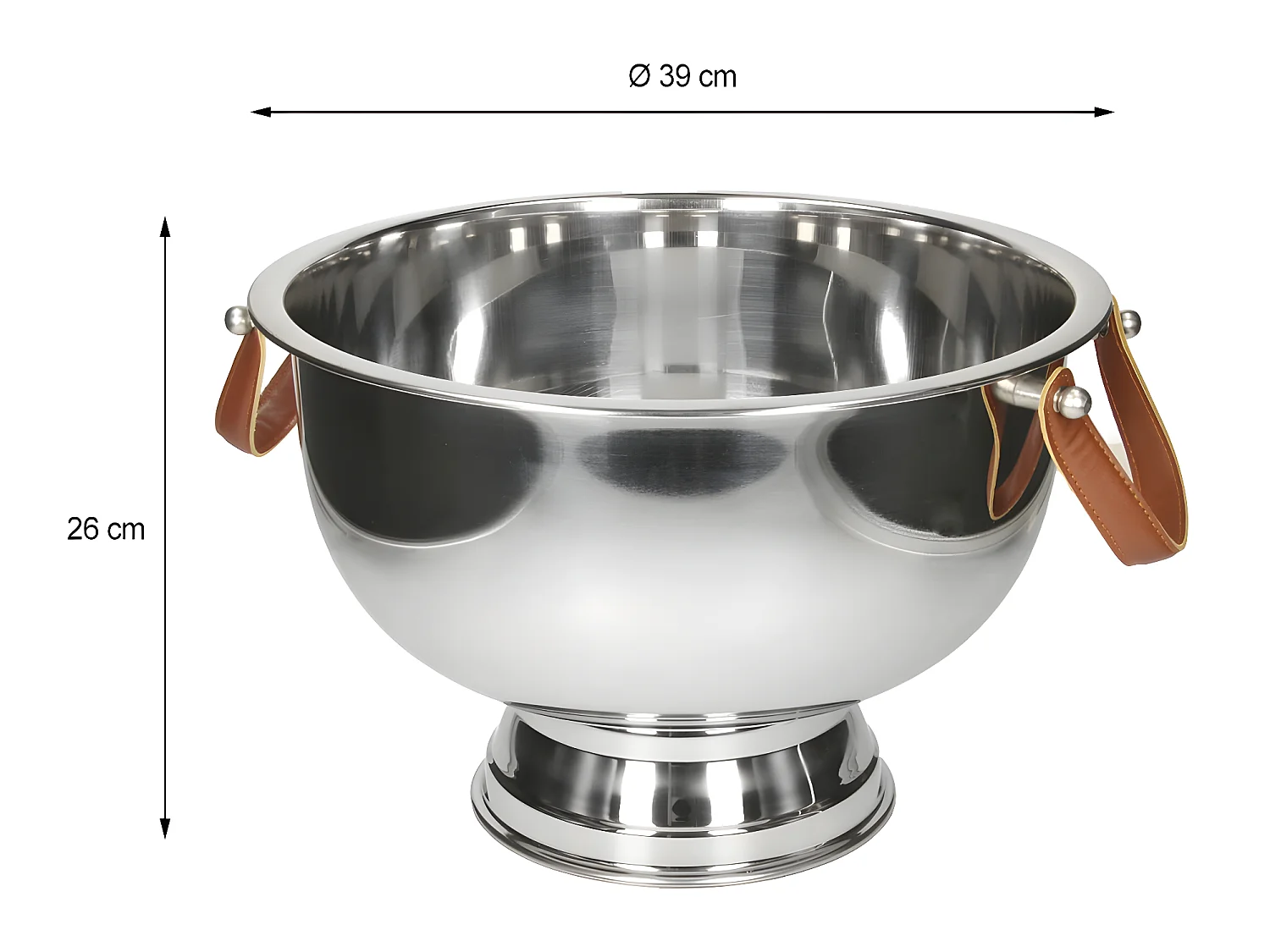 Seau à champagne récipient à glaçons refroidisseur bouteilles ECD Germany