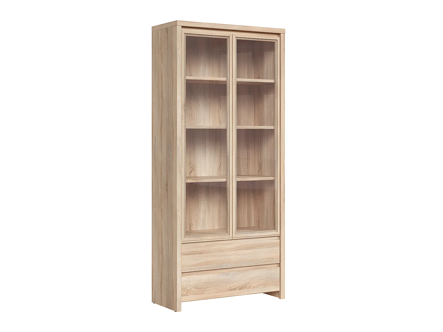 Vaisselier 2 portes 2 tiroirs Soren Bois