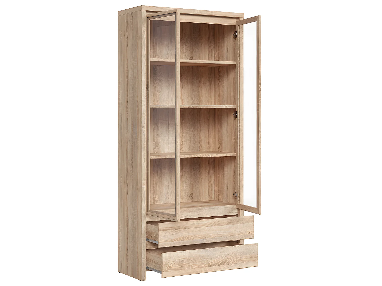 Vaisselier 2 portes 2 tiroirs Soren Bois