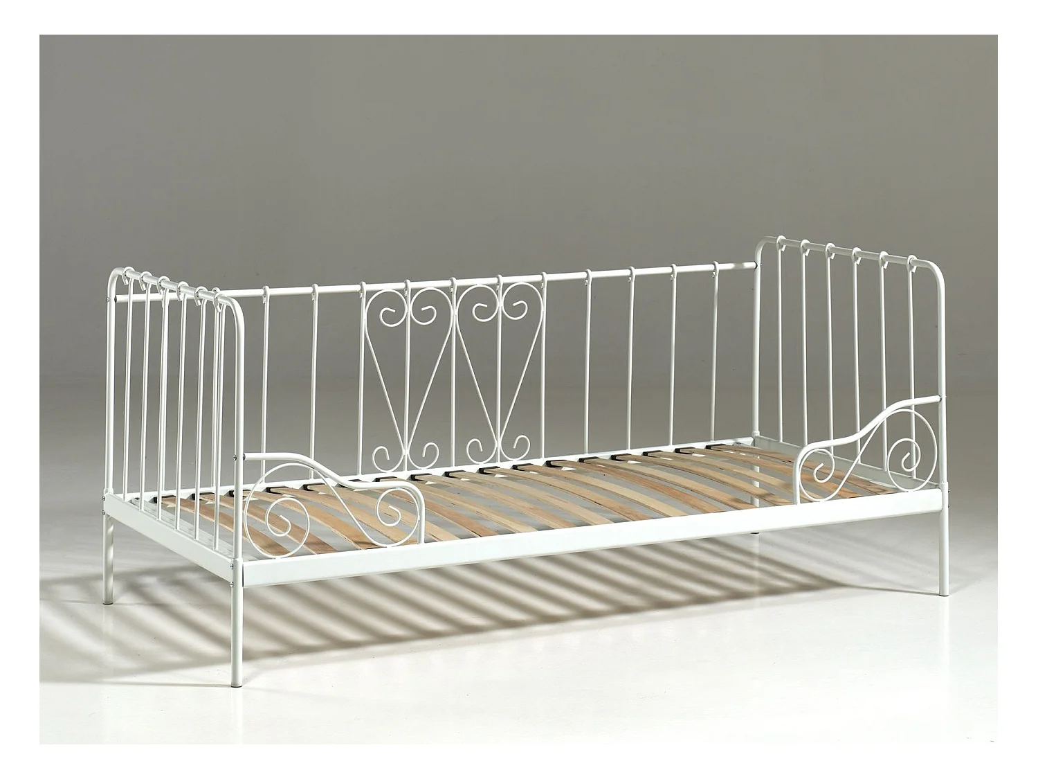 Lit Enfant Banquette "Alice" 90x200cm Blanc