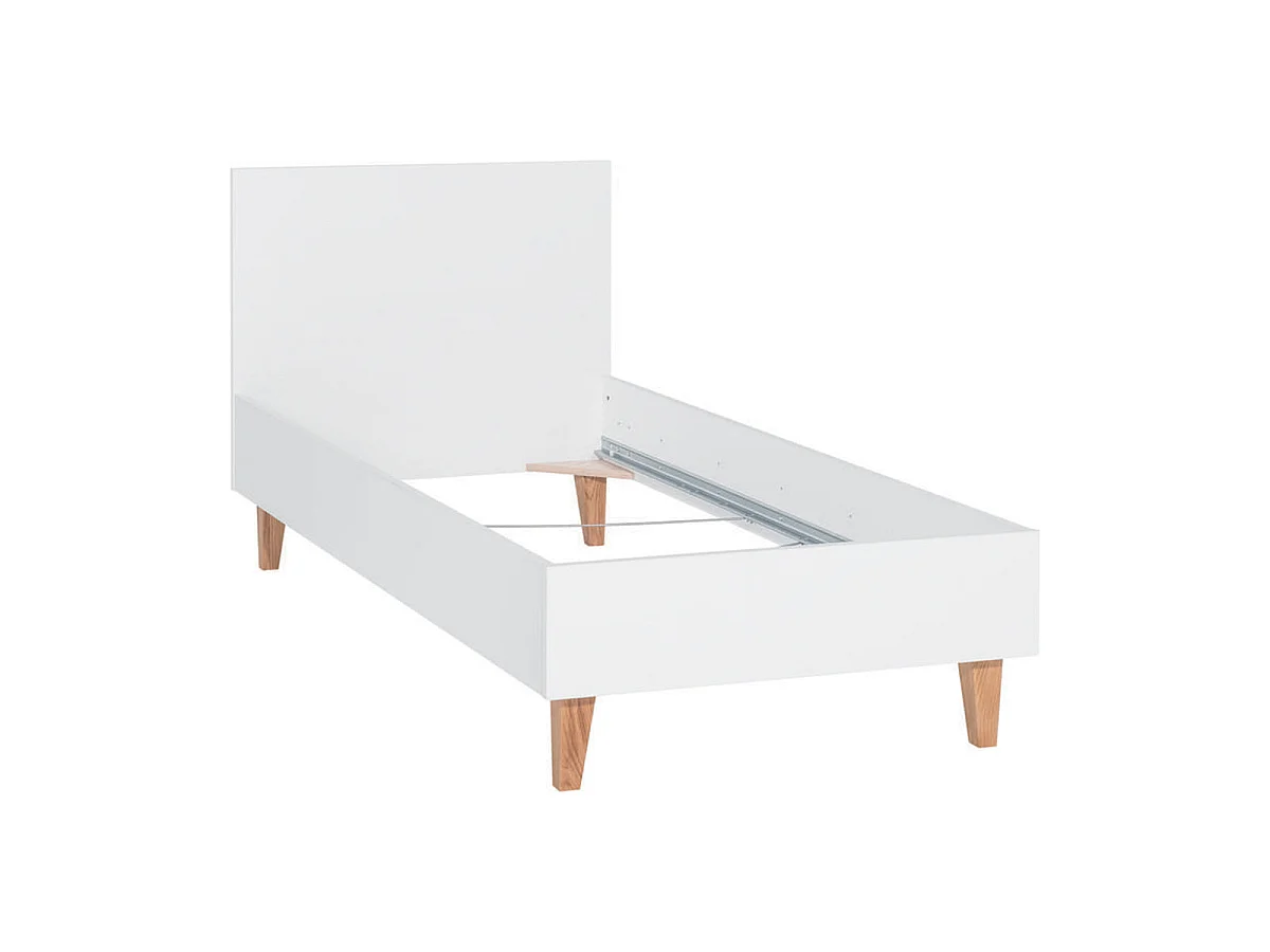 Lit 90x200cm Concept Blanc