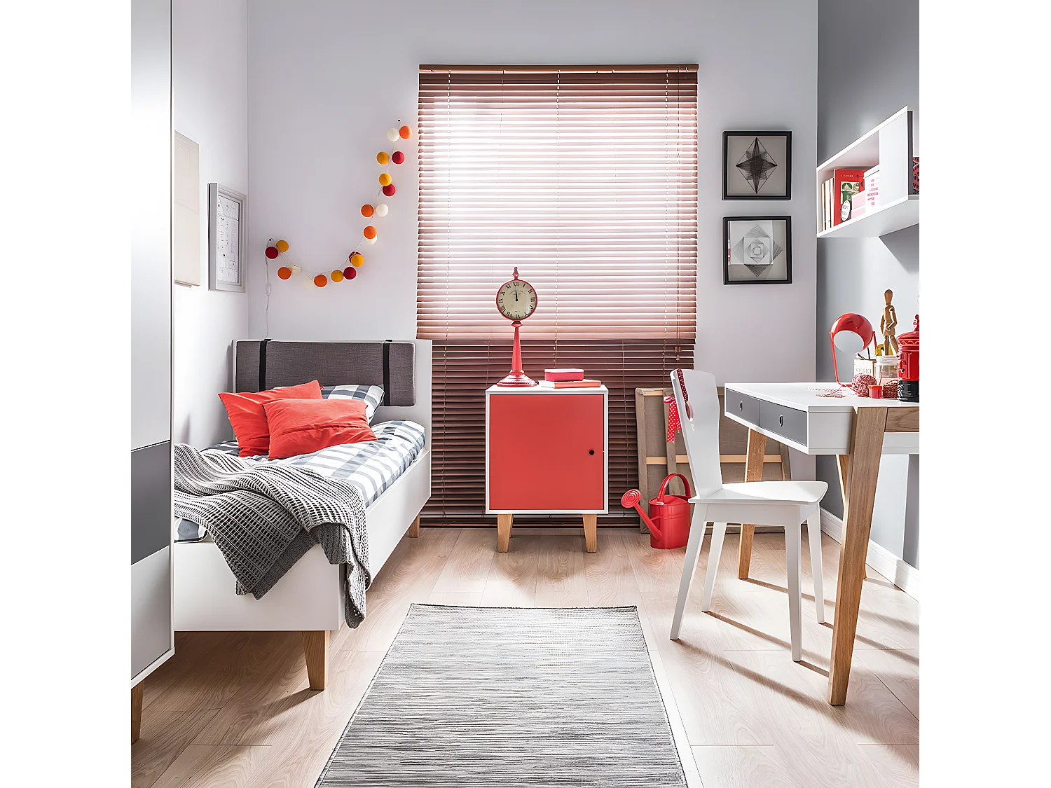 Lit 90x200cm Concept Blanc