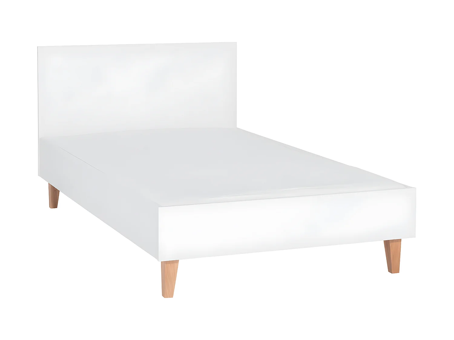 Lit 120x200cm Concept Blanc