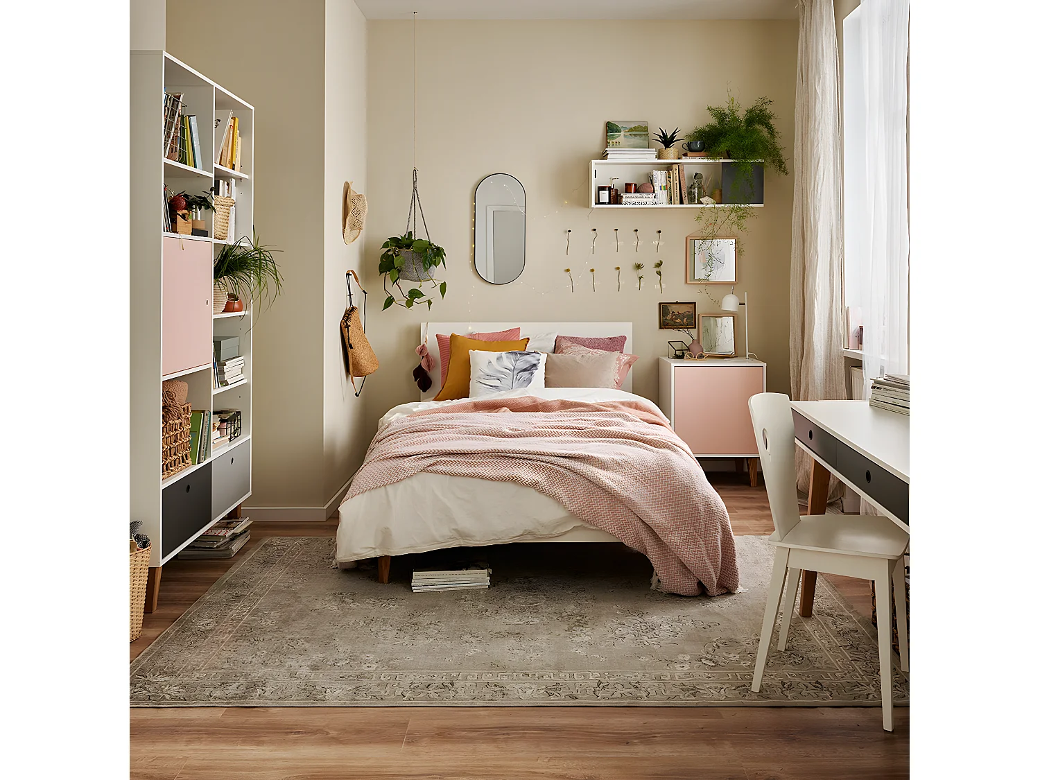 Lit 120x200cm Concept Blanc