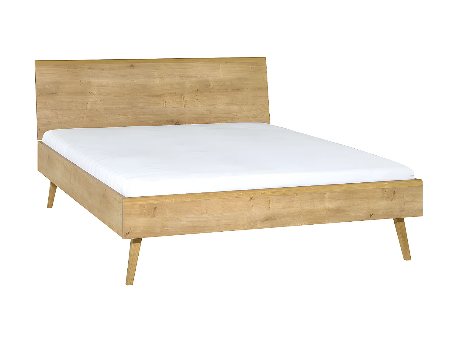 Lit 160x200cm Nature Bois