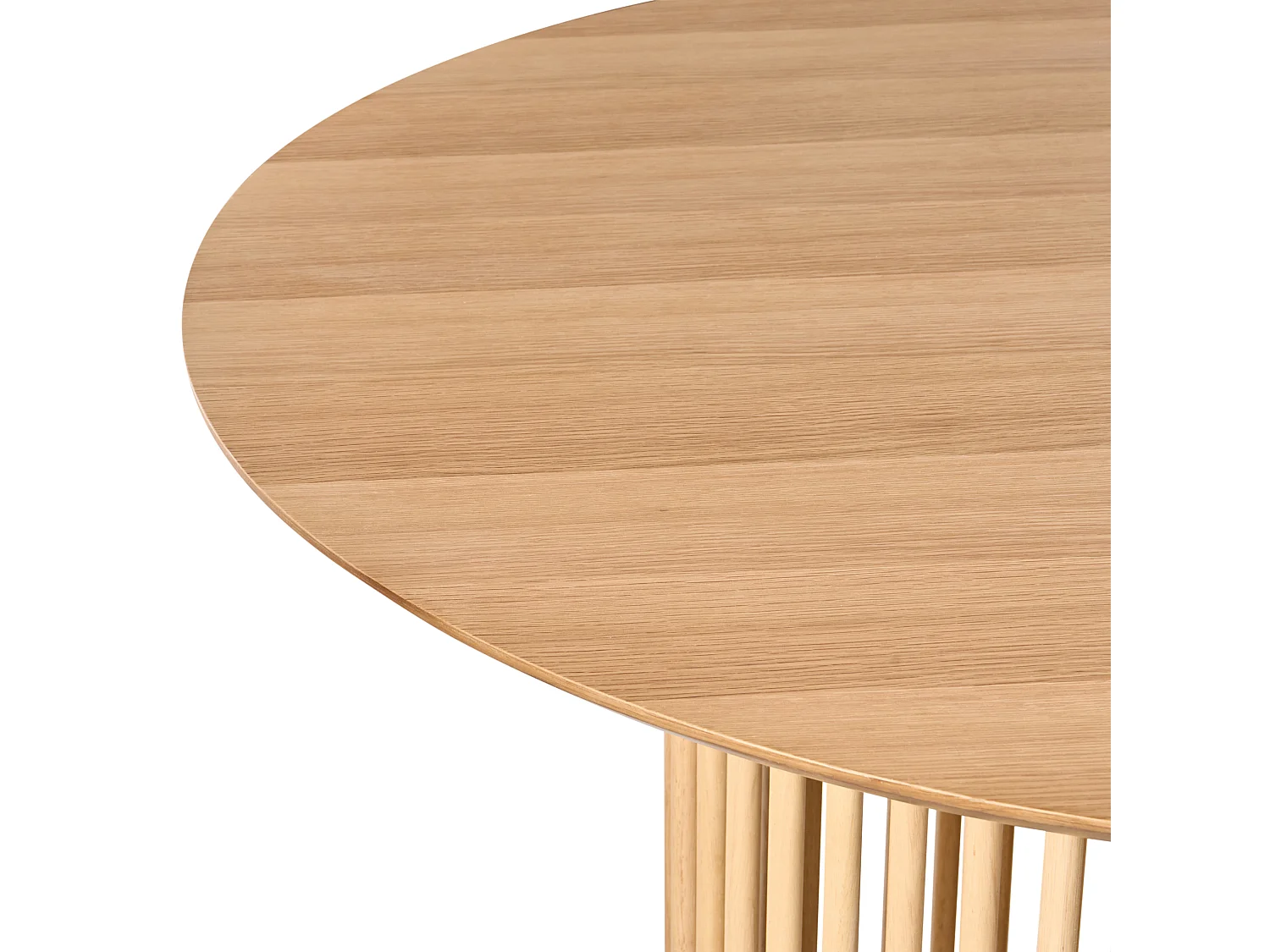 Table de repas BOYLE Chêne clair 110 cm 110 cm