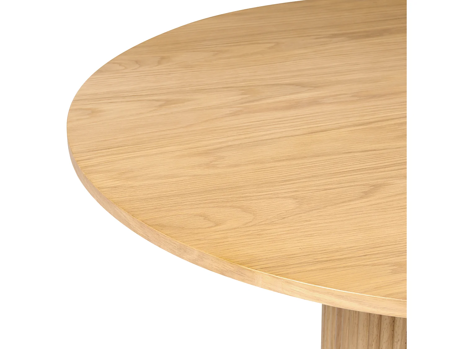 Table de repas LUNNIN Chêne clair 90 cm 180 cm