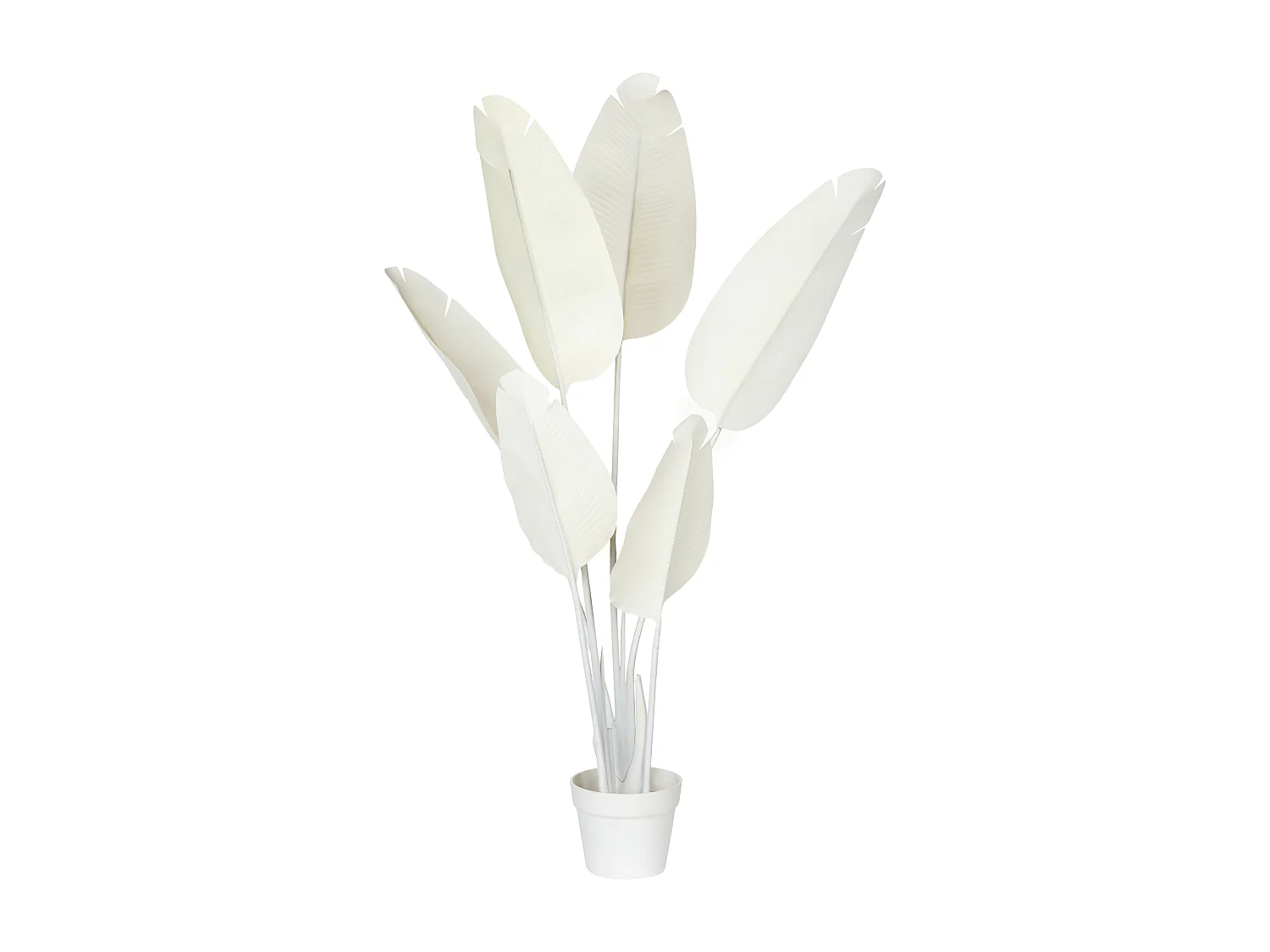 Plante artificielle BANANA TREE 123 cm Blanc
