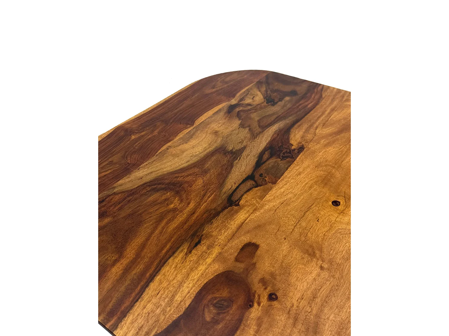 Table Basse Sheesham Bois Massif 60cm Carrée Table de Salon Faite à la Main