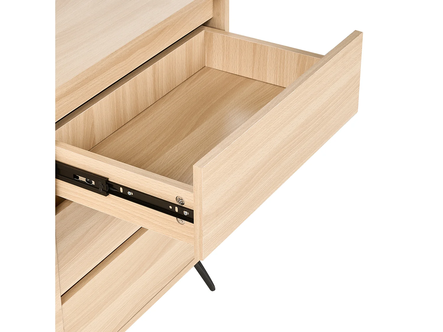 Sideboard mit 2 Türen CARDIGAN Hellbraun